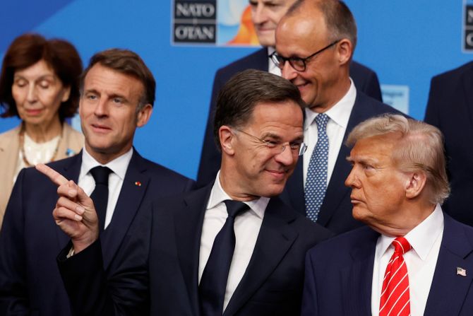 Donald Tramp, Mark Rutte Donald Tramp, Mark Rutte