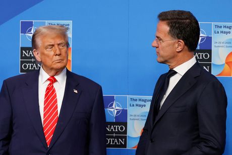 Donald Tramp, Mark Rutte Donald Tramp, Mark Rutte