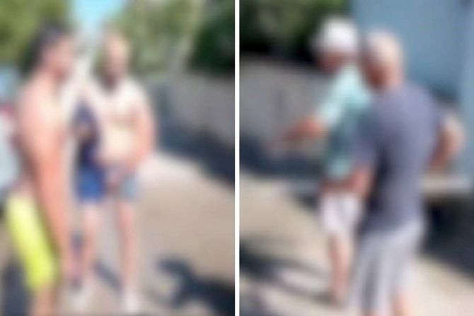 Šibenik, plaža, Mladići, napad Šibenik, plaža, Mladići, napad