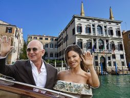 Jeff Bezos, Lauren Sánchez, Aman Venice, hotel, enterijer