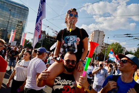 Beograd protest Slavija Beograd protest Slavija