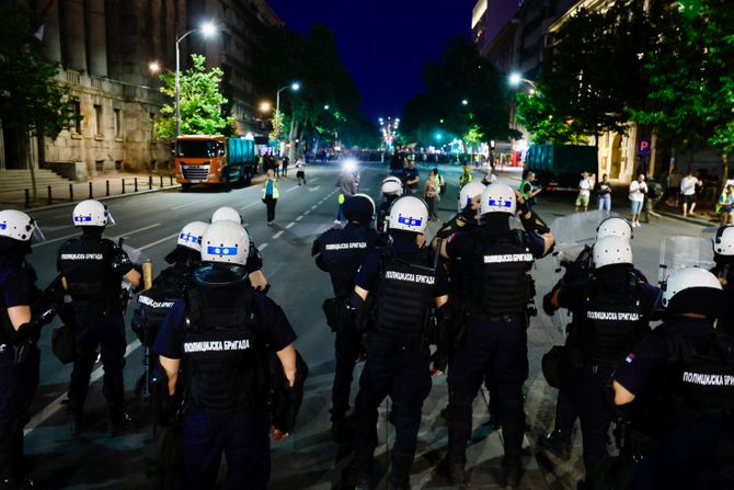 Beograd protesti situacija