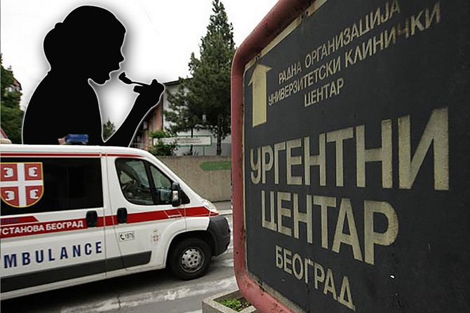 urgentni centar, devojka urgentni centar, devojka