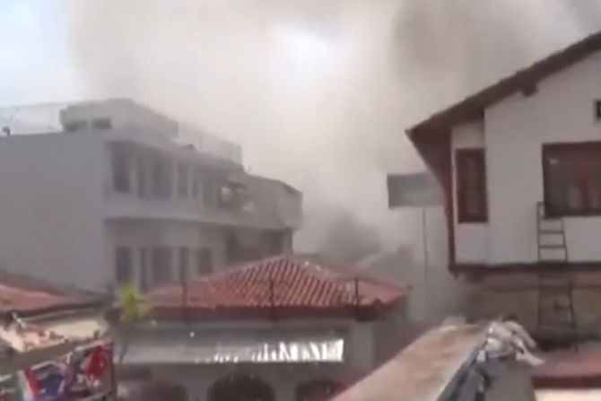 antalija, turska, pozar