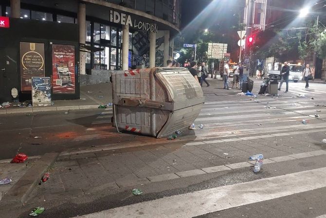 Ulice nakon protesta