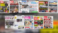 NASLOVNE STRANE SUTRAŠNJIH NOVINA: Prelistavanje štampe za ponedeljak, 30. jun 2025. godine