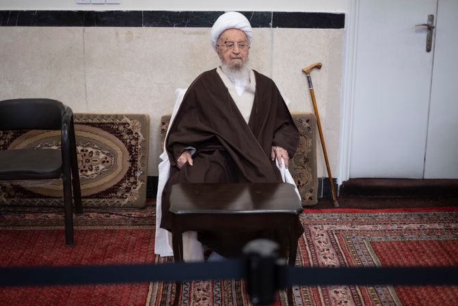Iranski veliki ajatolah Naser Makarem Širazi Iranski veliki ajatolah Naser Makarem Širazi