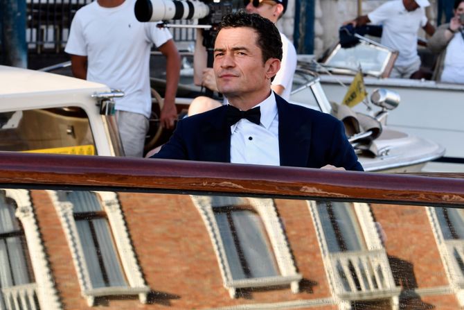 Orlando Bloom and Sydney Sweeney Orlando Bloom and Sydney Sweeney