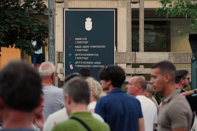 Beograd blokada studenti