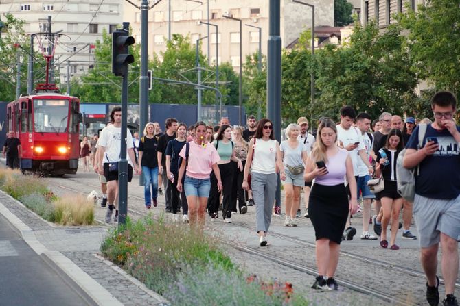 Beograd blokada studenti Beograd blokada studenti