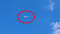 Dramatičan snimak! Avion kruži iznad Niša, odmah posle poletanja nastao problem