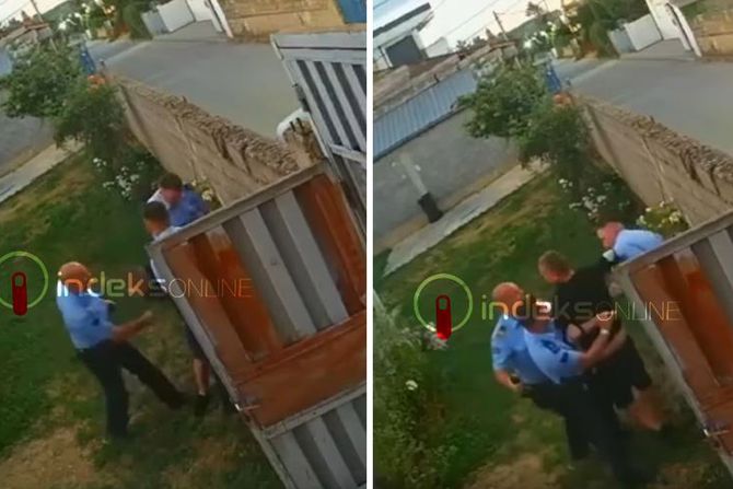 Kosovska policija, Klina, fizičko nasilje, hapšenje