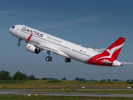 Qantas Airbus A321XLR Qantas Airbus A321XLR