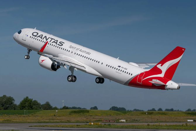 Qantas Airbus A321XLR Qantas Airbus A321XLR