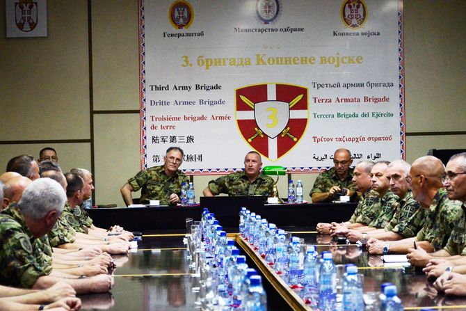 Sastanak sa komandantima jedinica Kopnene vojske