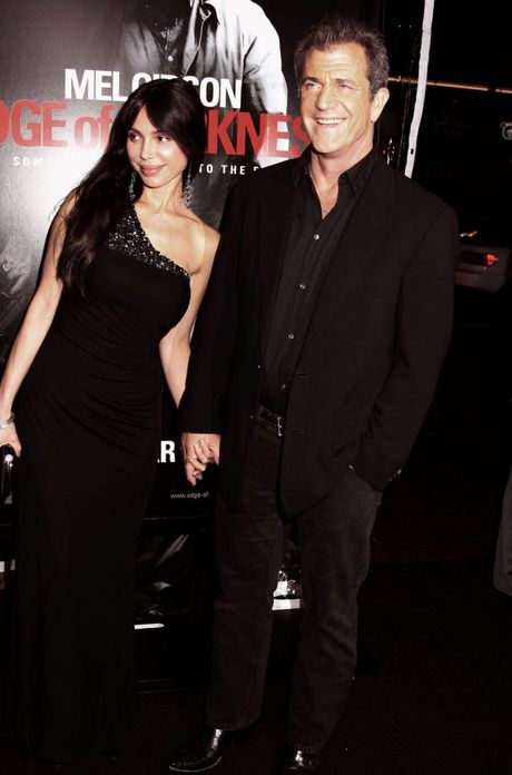 Mel Gibson i Oksana Mel Gibson i Oksana