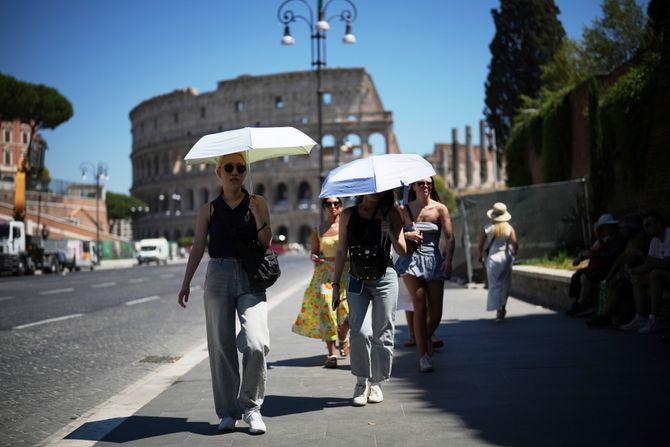 Italija vrućina toplotni talas visoke temperature leto