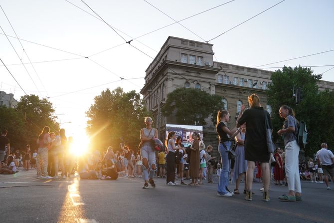 Beograd demonstracije protest studenti blokada blokade