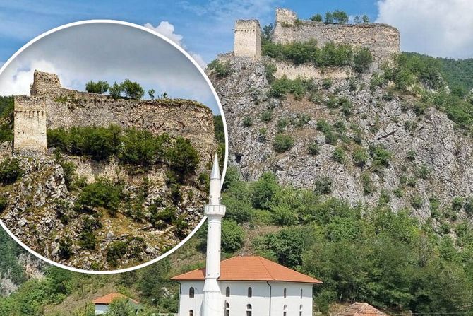 Srednjovekovna tvrđava Mileševac Prijepolje uređenje
