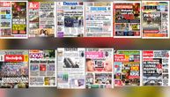 NASLOVNE STRANE SUTRAŠNJIH NOVINA: Prelistavanje štampe za četvrtak, 3. jul 2025. godine