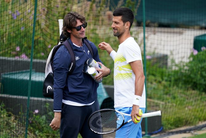 Novak Đoković, Huan Karlos Ferero