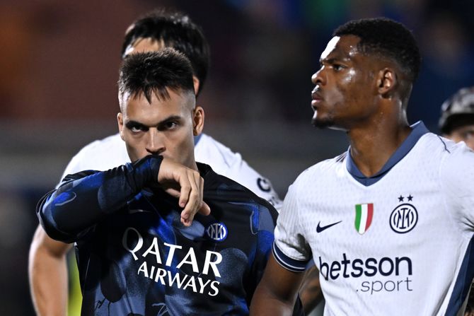 Denzel Damfris, Lautaro Martinez, FK Inter