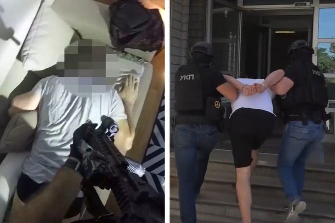 Radoje Zvicer, kavački klan, Kavači, hapšenje