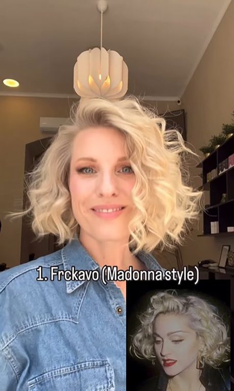 ida prester, frizure