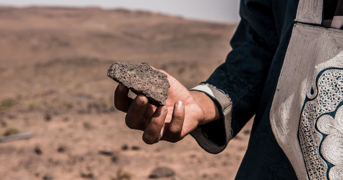 Meteorite fragments damaged houses in Germany