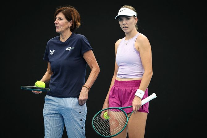 Biljana Veselinović i Keti (Kejti) Bulter