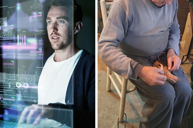 programer, opančar programer, opančar