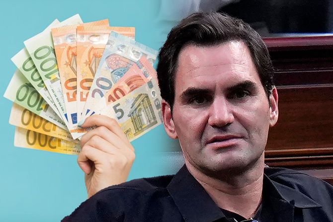 Rodžer Federer, novac Rodžer Federer, novac