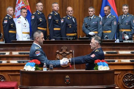 Svečanost povodom završetka školovanja 14. klase VSBO i oficira 68. klase GŠU