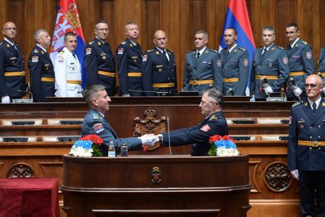 Svečanost povodom završetka školovanja 14. klase VSBO i oficira 68. klase GŠU