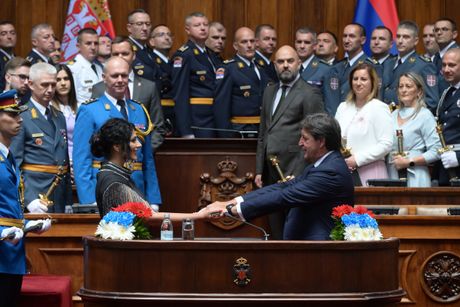 Svečanost povodom završetka školovanja 14. klase VSBO i oficira 68. klase GŠU