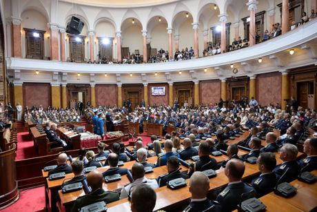 Svečanost povodom završetka školovanja 14. klase VSBO i oficira 68. klase GŠU