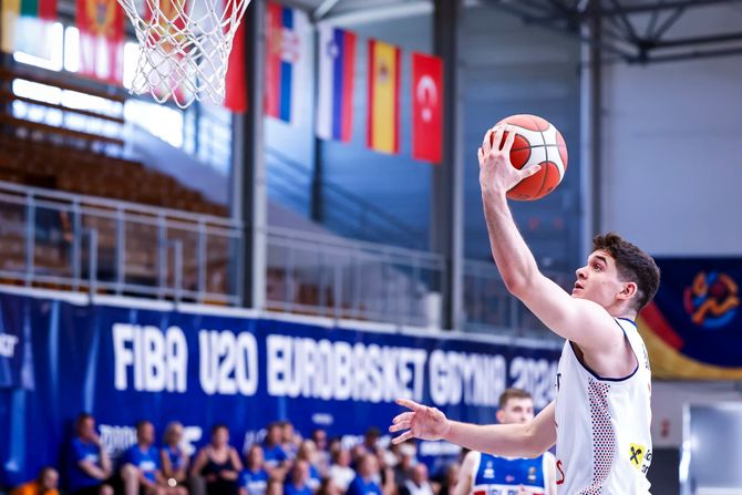 Andrej Mušicki, Eurobasket U20 Andrej Mušicki, Eurobasket U20