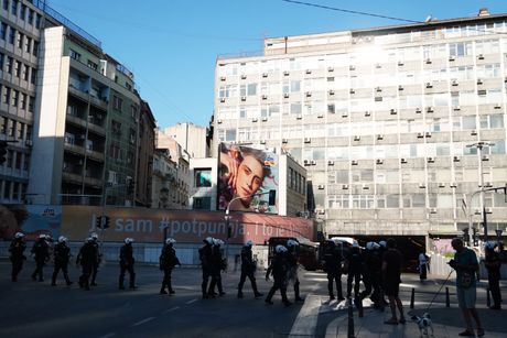 Blokade, protesti u Beogradu 4. jul Blokade, protesti u Beogradu 4. jul