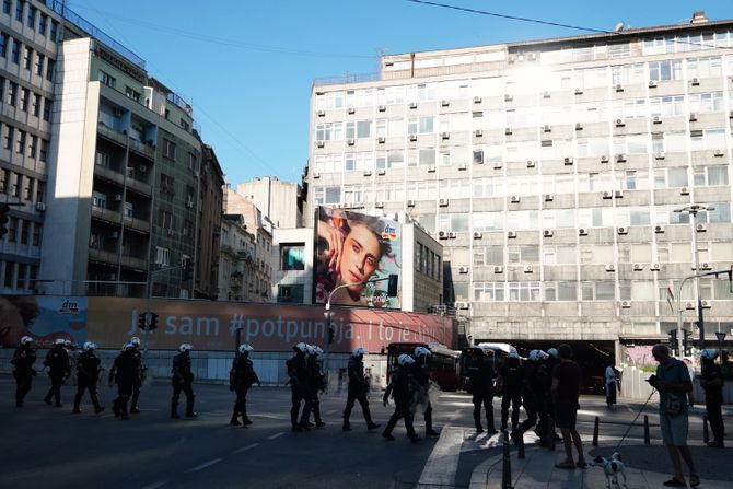 Blokade, protesti u Beogradu 4. jul Blokade, protesti u Beogradu 4. jul