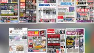 NASLOVNE STRANE SUTRAŠNJIH NOVINA: Prelistavanje štampe za nedelju, 6. jul 2025. godine