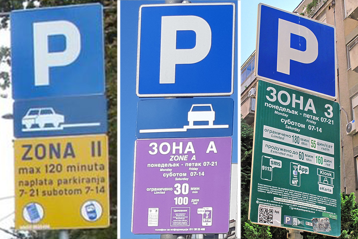 Promena parking zona od ponedeljka u Zemunu