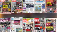 NASLOVNE STRANE SUTRAŠNJIH NOVINA: Prelistavanje štampe za ponedeljak, 7. jul 2025. godine