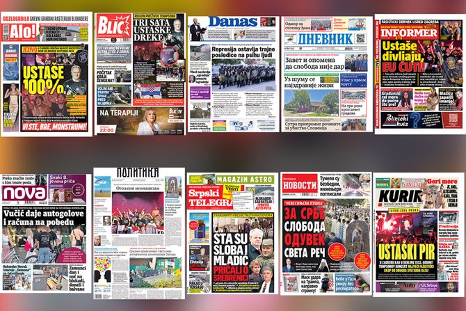 Prelistavanje, Naslovne strane Prelistavanje, Naslovne strane