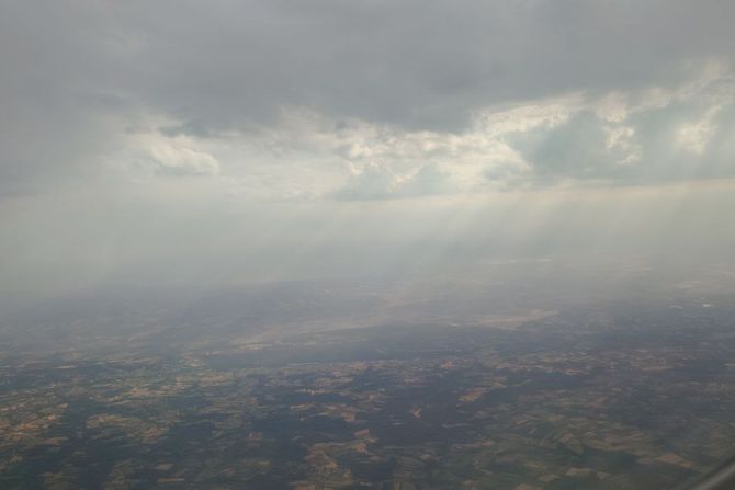 Peščana oluja iznad Srbije Peščana oluja iznad Srbije