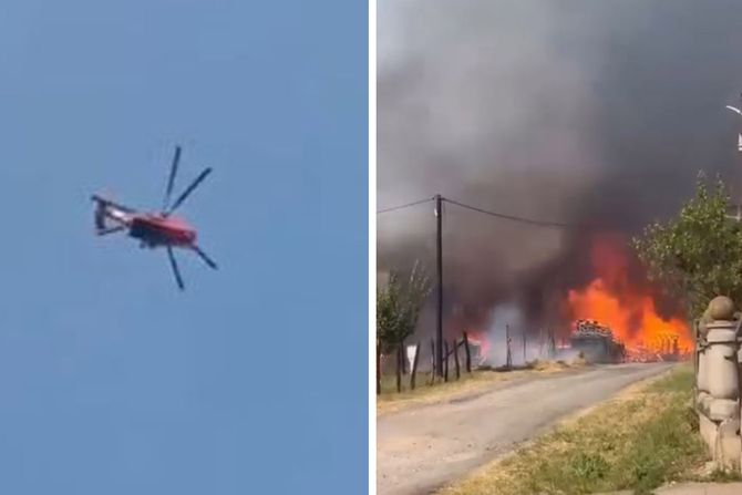 Helokopter gašenje požara
