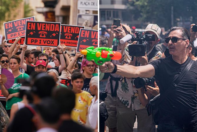 Protesti u Barseloni Protesti u Barseloni