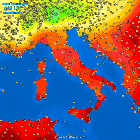 Trenutne temperature vazduha Trenutne temperature vazduha