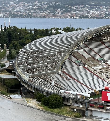 Poljud posle nevremena 7.7.2025.