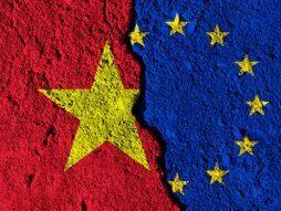 kina, evropska unija, zastava