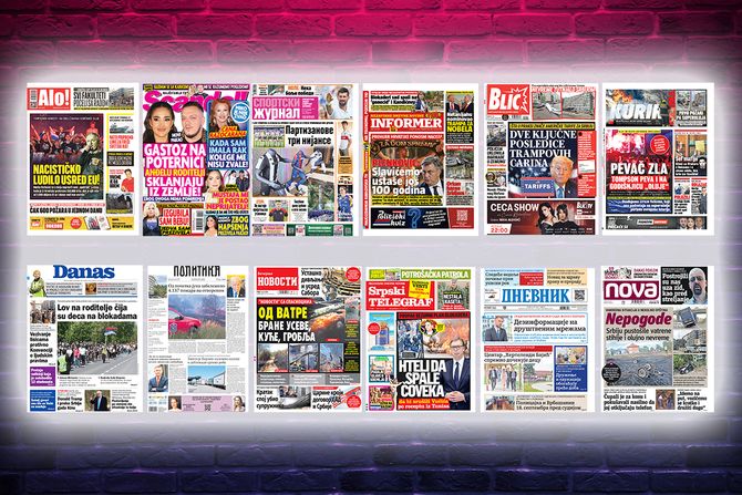 Prelistavanje pregled štampe naslovne strane novine Fičer Prelistavanje pregled štampe naslovne strane novine Fičer